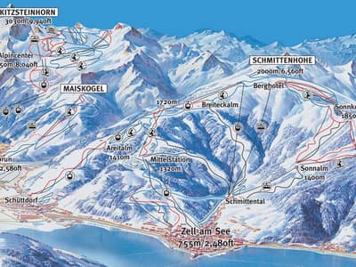 Skijalište Zell am See / Kaprun
