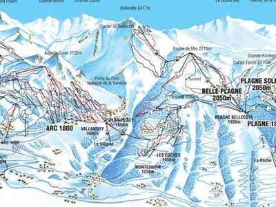 Skijalište La Plagne/Paradiski
